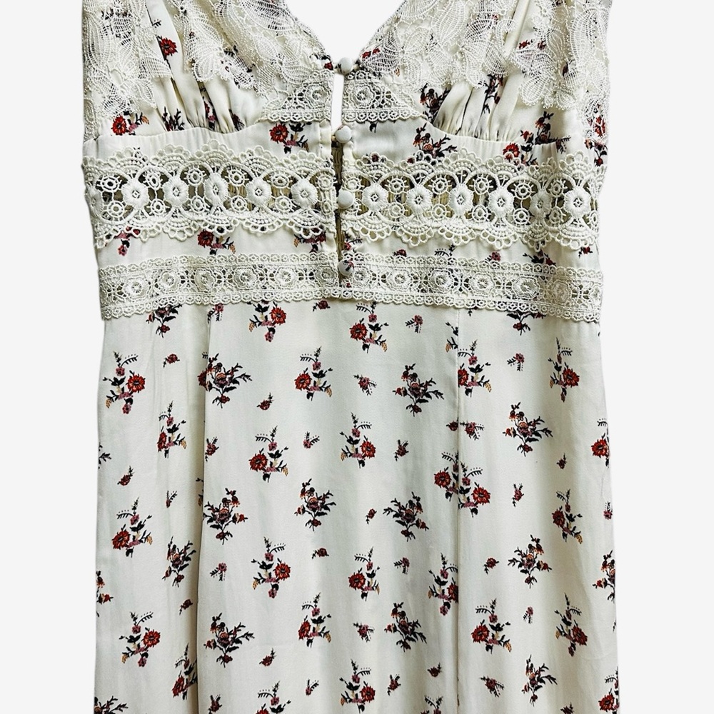 Free People Intimately Out & About Maxi Slip Dress in Ivory - Picture 7 of 10